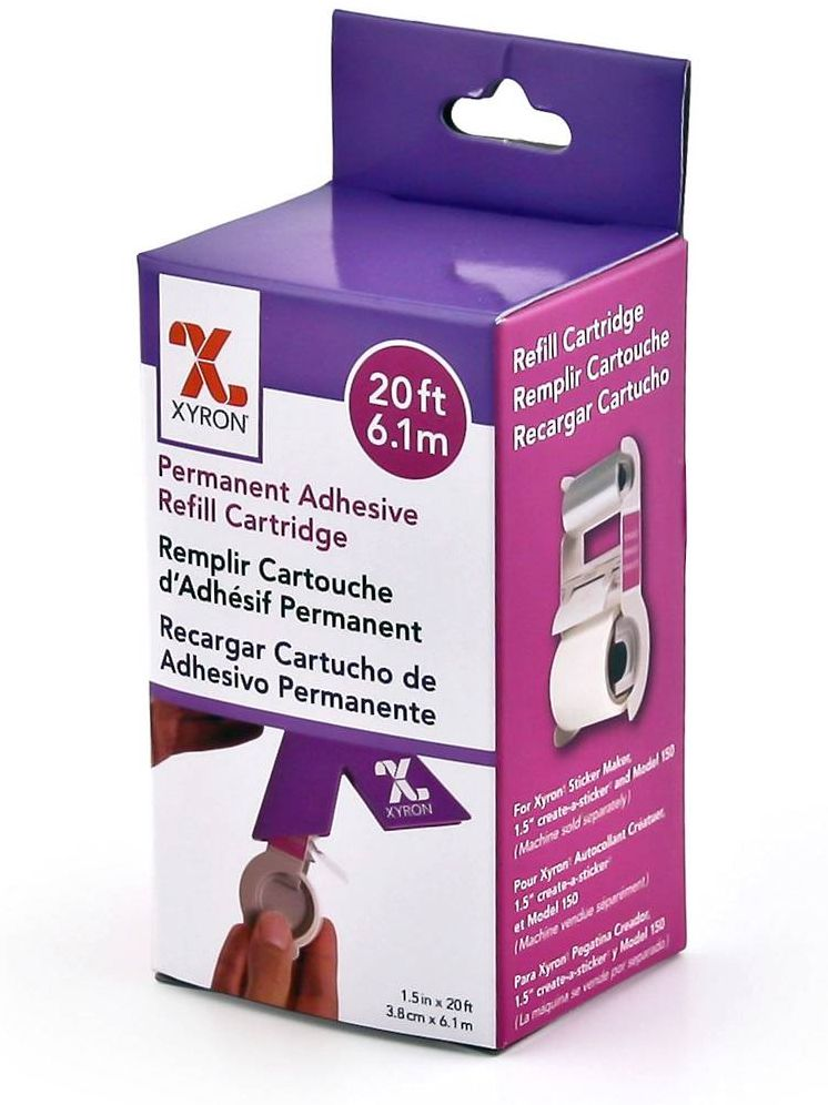 Alternative view of Xyron 150 Permanent Adhesive 20' Refill Cartridge