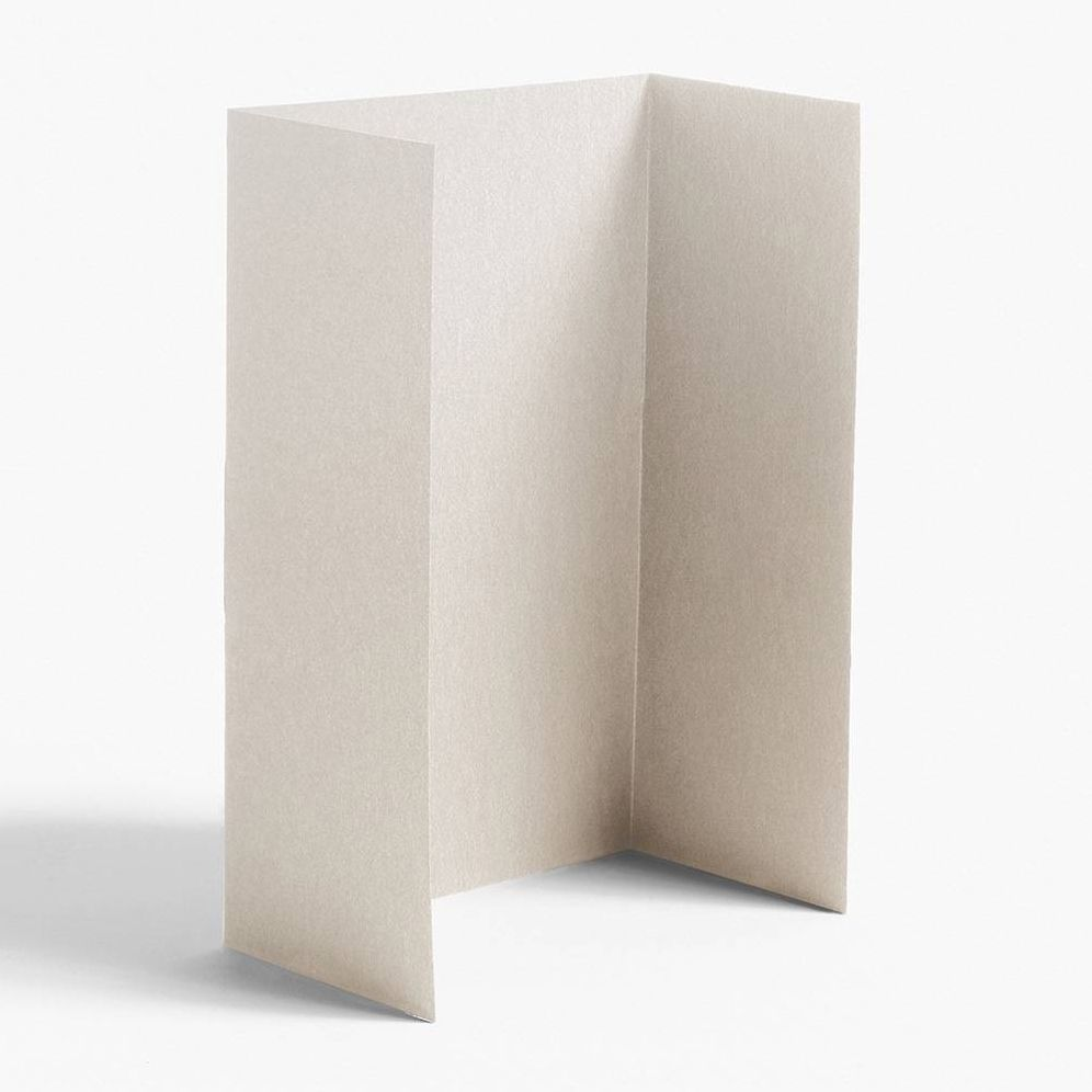 Alternative view of A9 Shimmer Silver Gatefold Enclosures