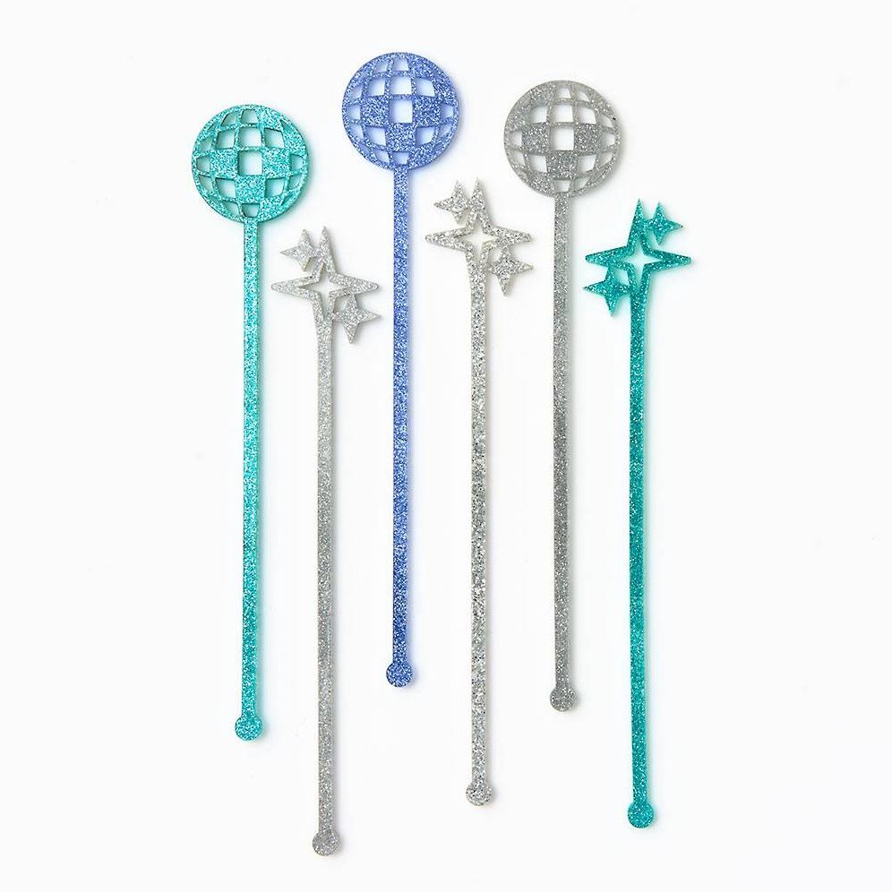 Alternative view of Disco Party Acrylic Drink Mixers