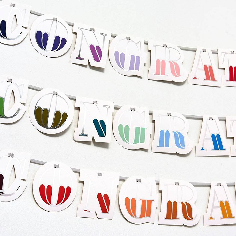 Colorful Congrats Tassel Banner - Image 4