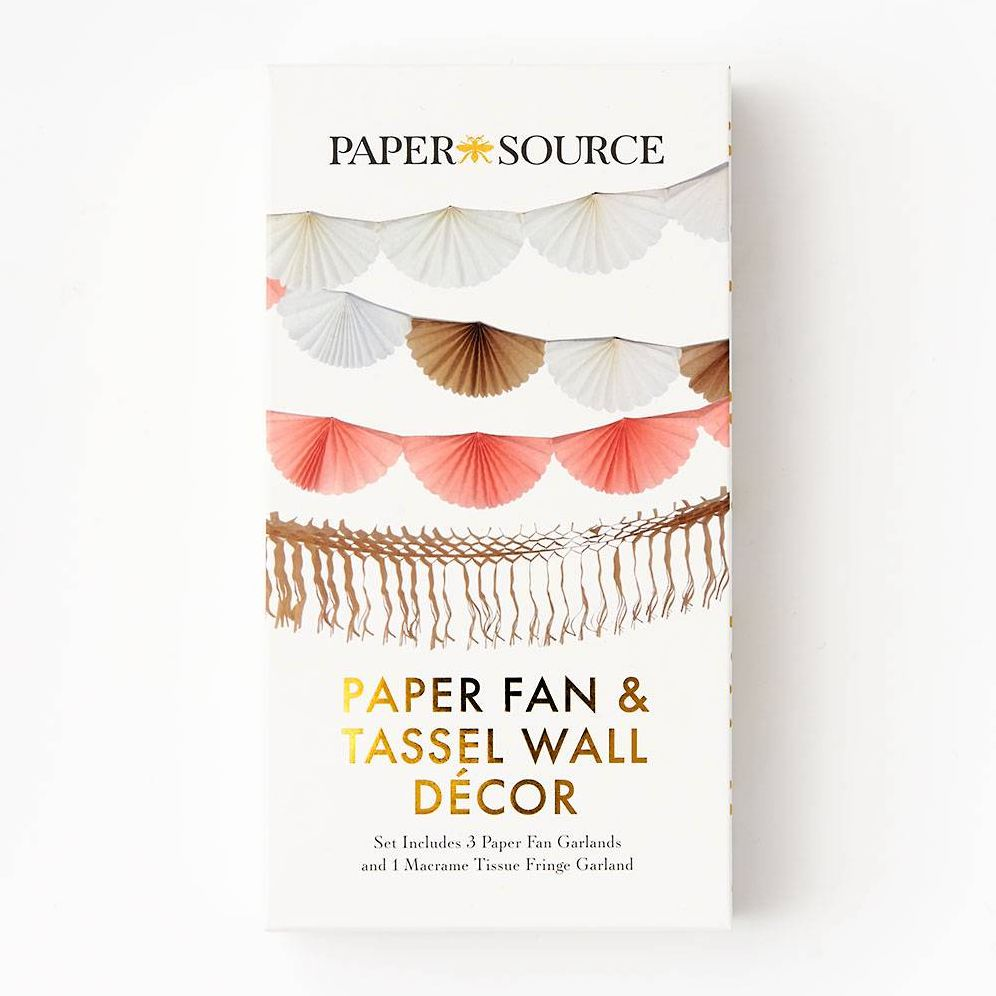 Alternative view of Paper Fan & Tassel Garlands