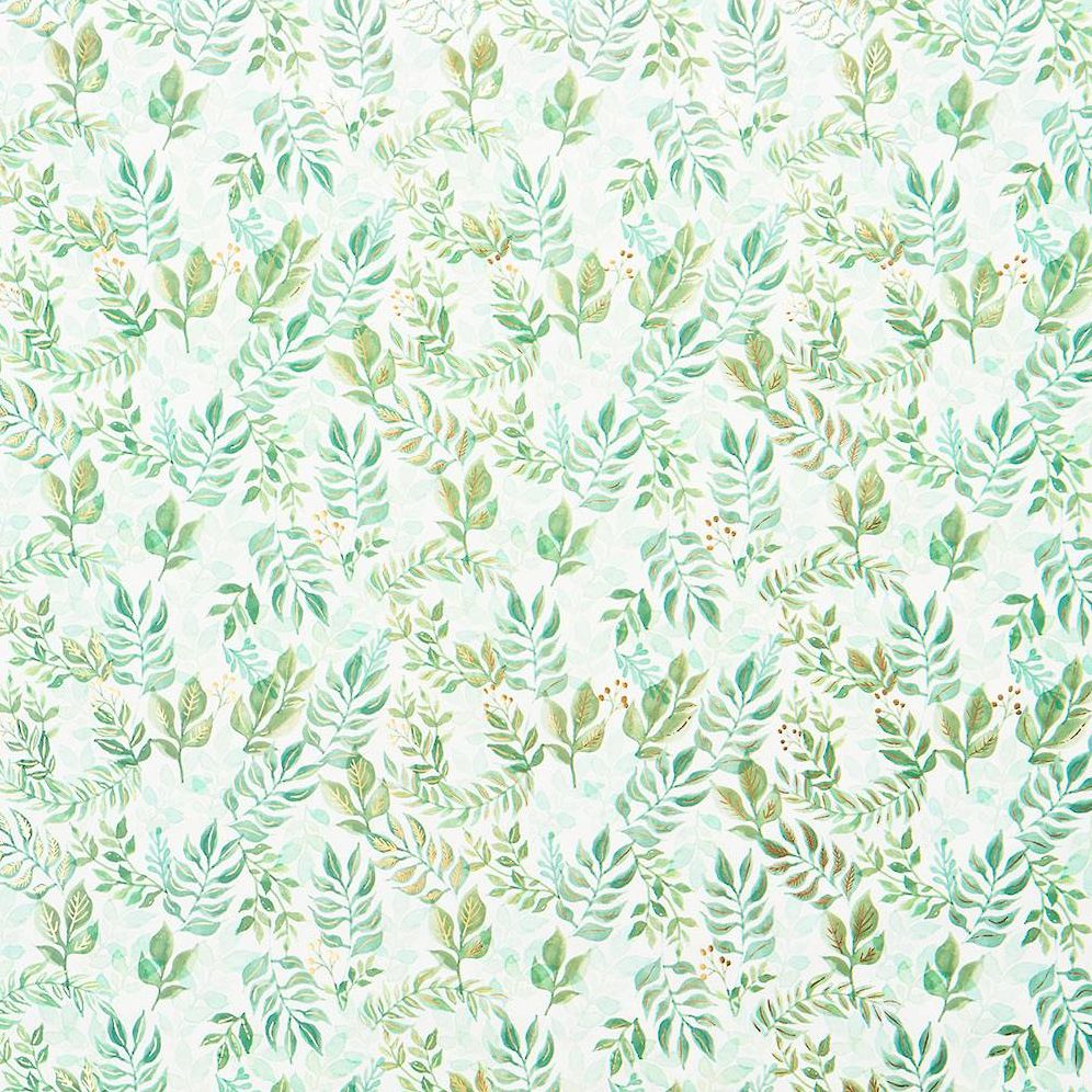 Alternative view of Watercolor Garden Stone Wrapping Paper