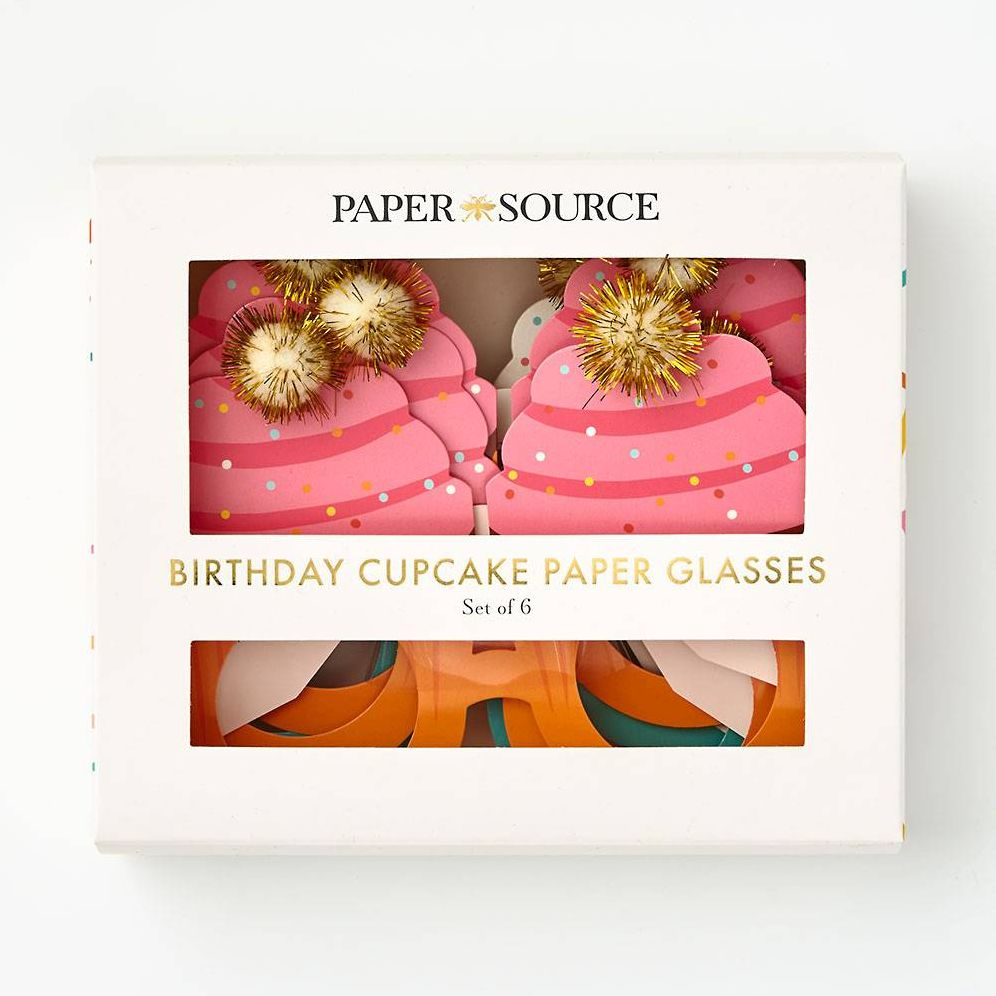 Alternative view of Birthday Cupcake Paper Glasses