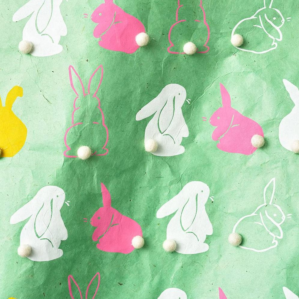 Alternative view of Pom Pom Bunny Handmade Paper