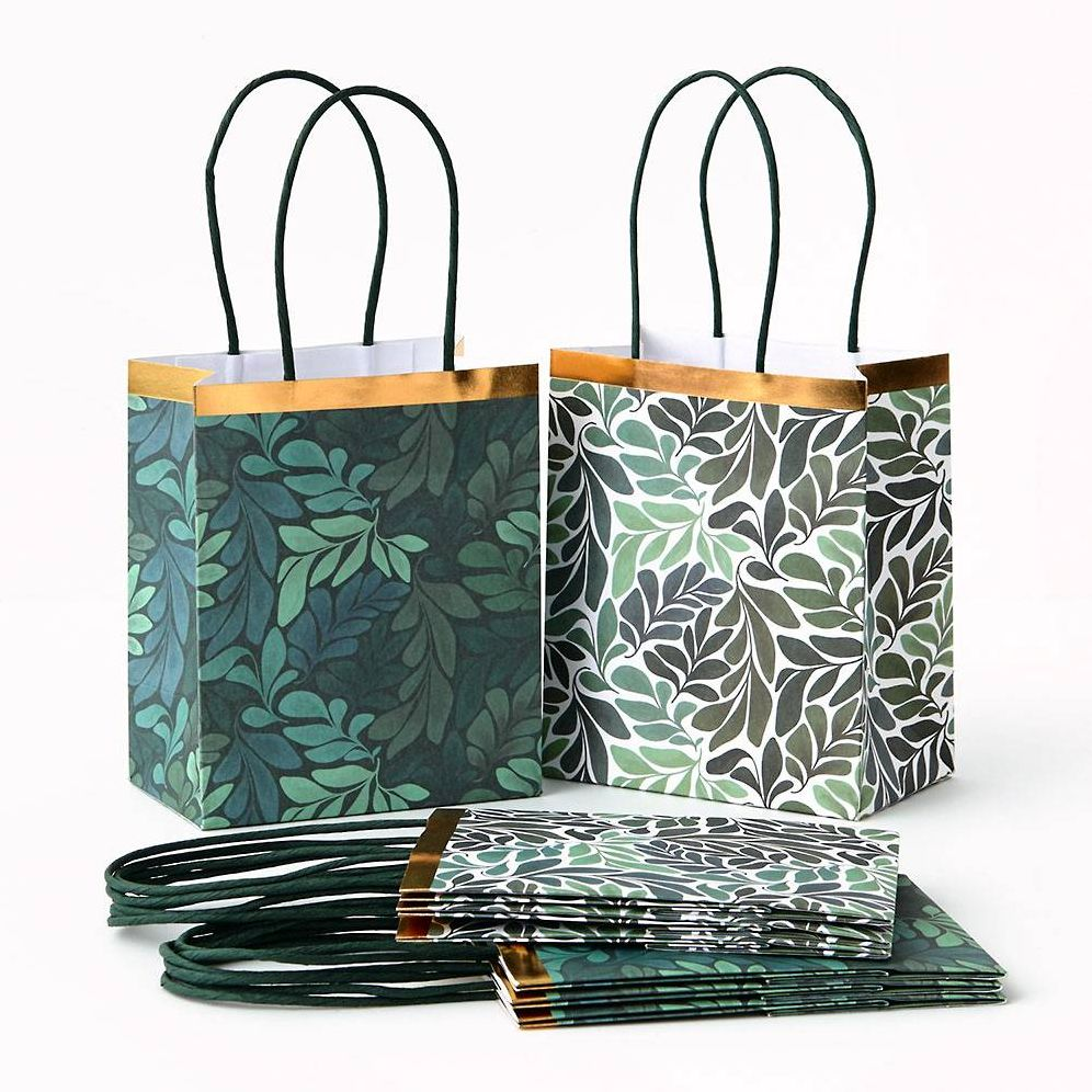 Alternative view of Celebration Greenery Treat Bags