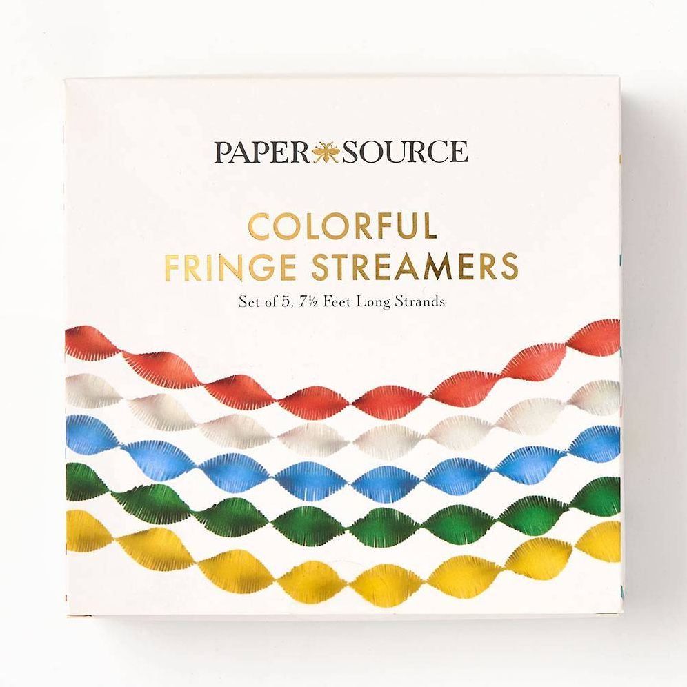 Alternative view of Colorful Fringe Streamers