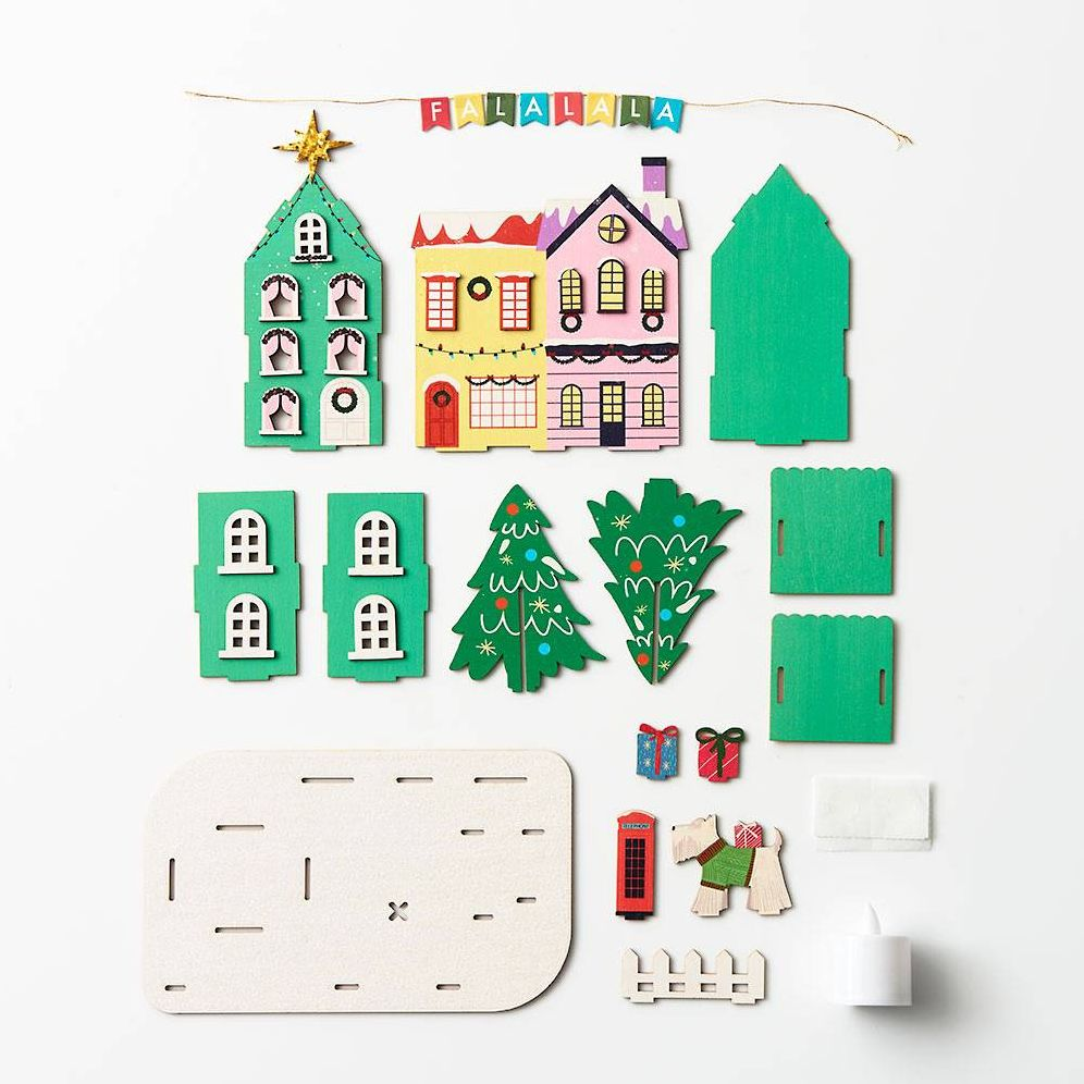 Alternative view of DIY Holiday City Kit