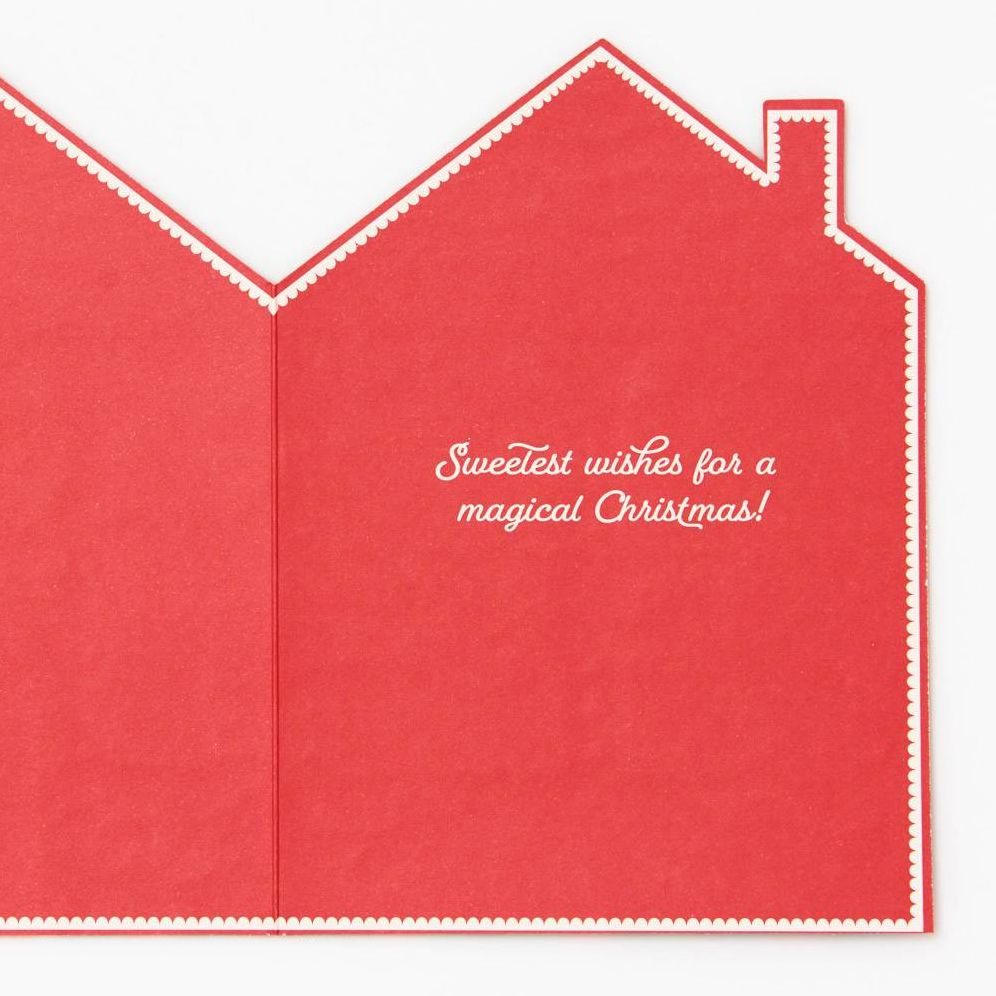 Alternative view of Gingerbread House Holiday Card