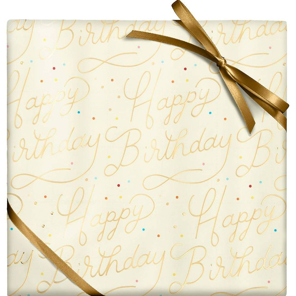 Happy Birthday Dual Roll Stone Paper Roll Wrap - Image 4