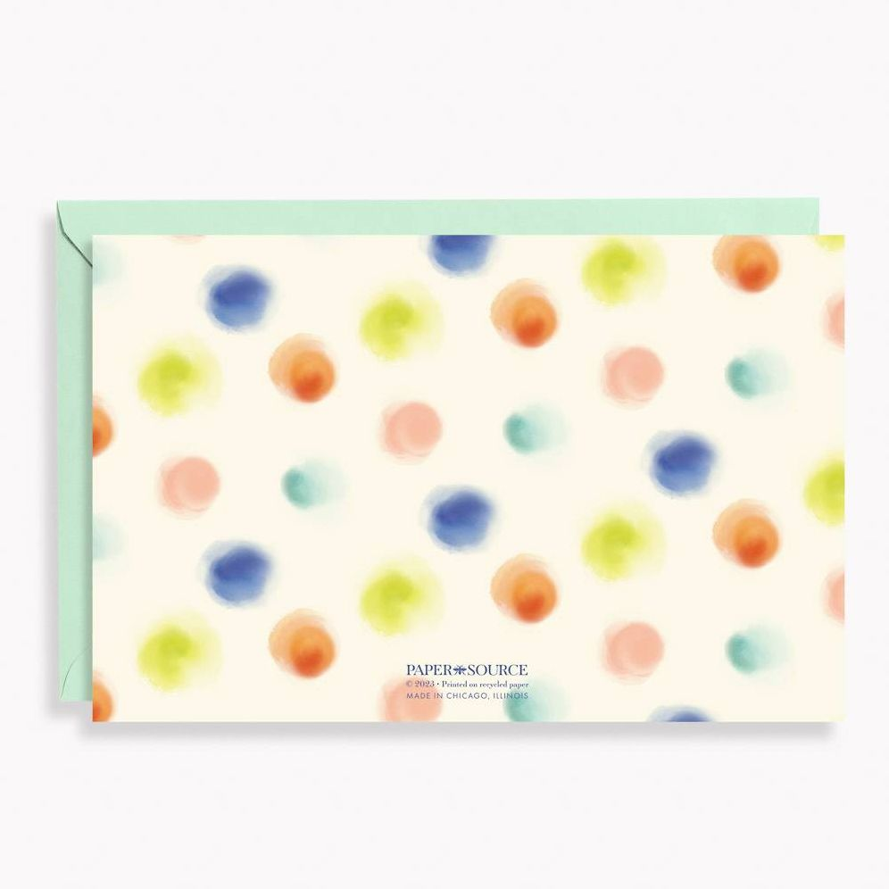Alternative view of Watercolor Fill-In Invitations