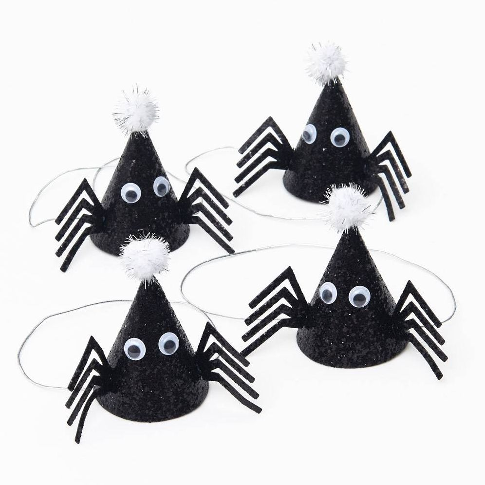 Glitter Spider Party Hats - Image 3