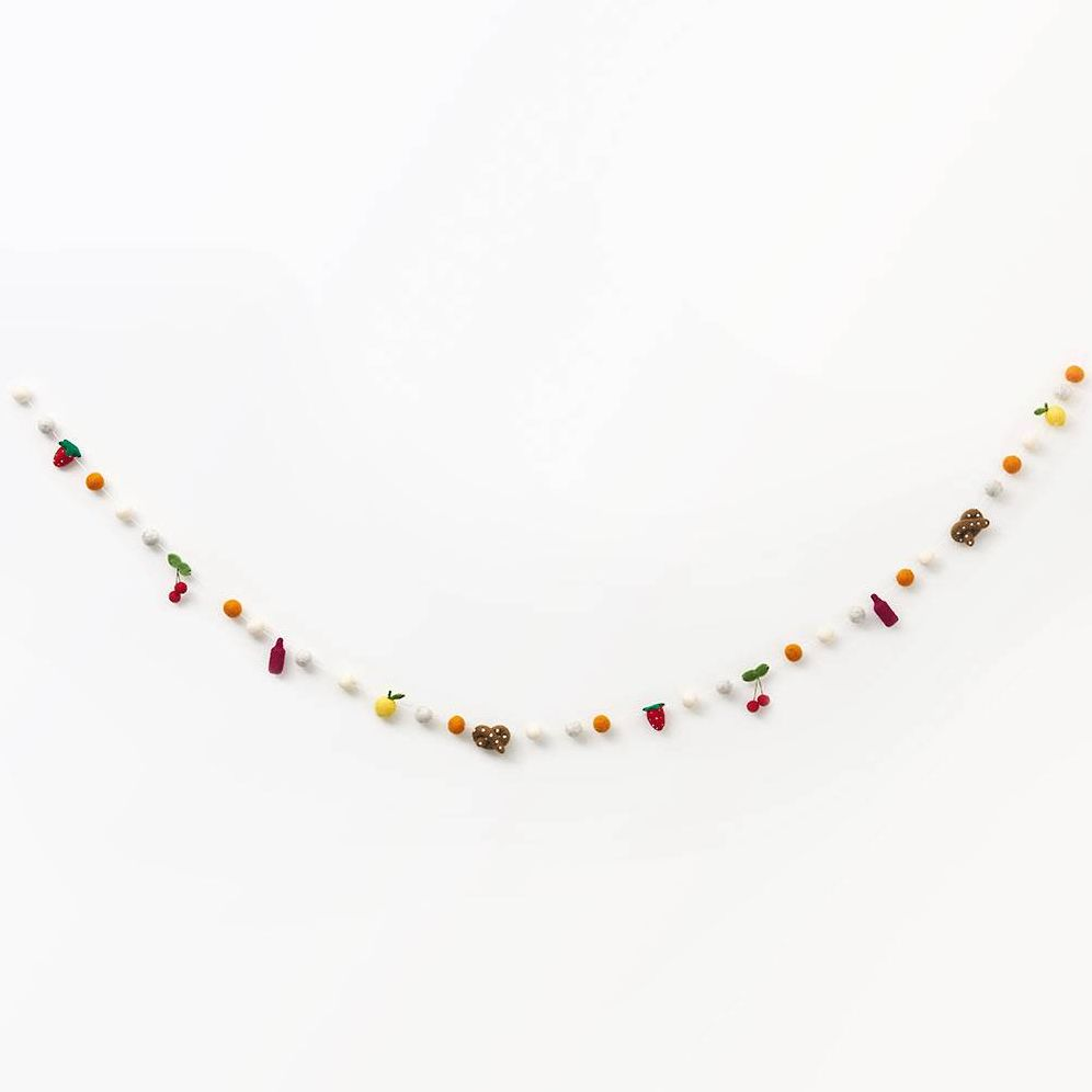 Alternative view of Picnic Party Felt Garland