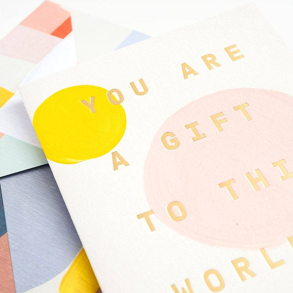 Alternative view of A Gift to This World Card