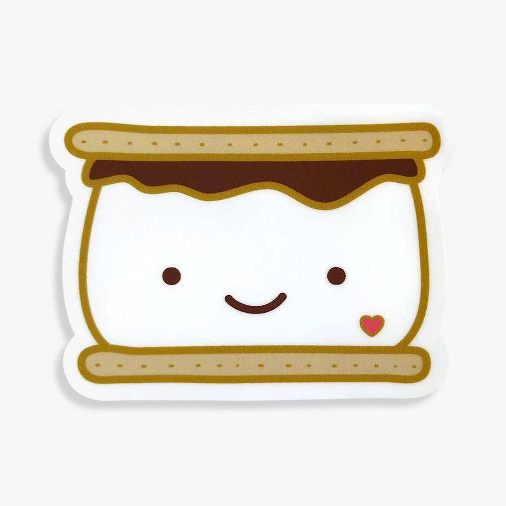 Alternative view of S'more Than Ever Sticker Greeting Card