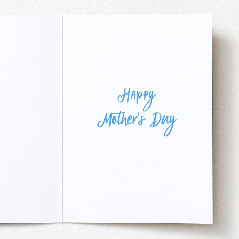 Alternative view of Run the World Mother's Day Card