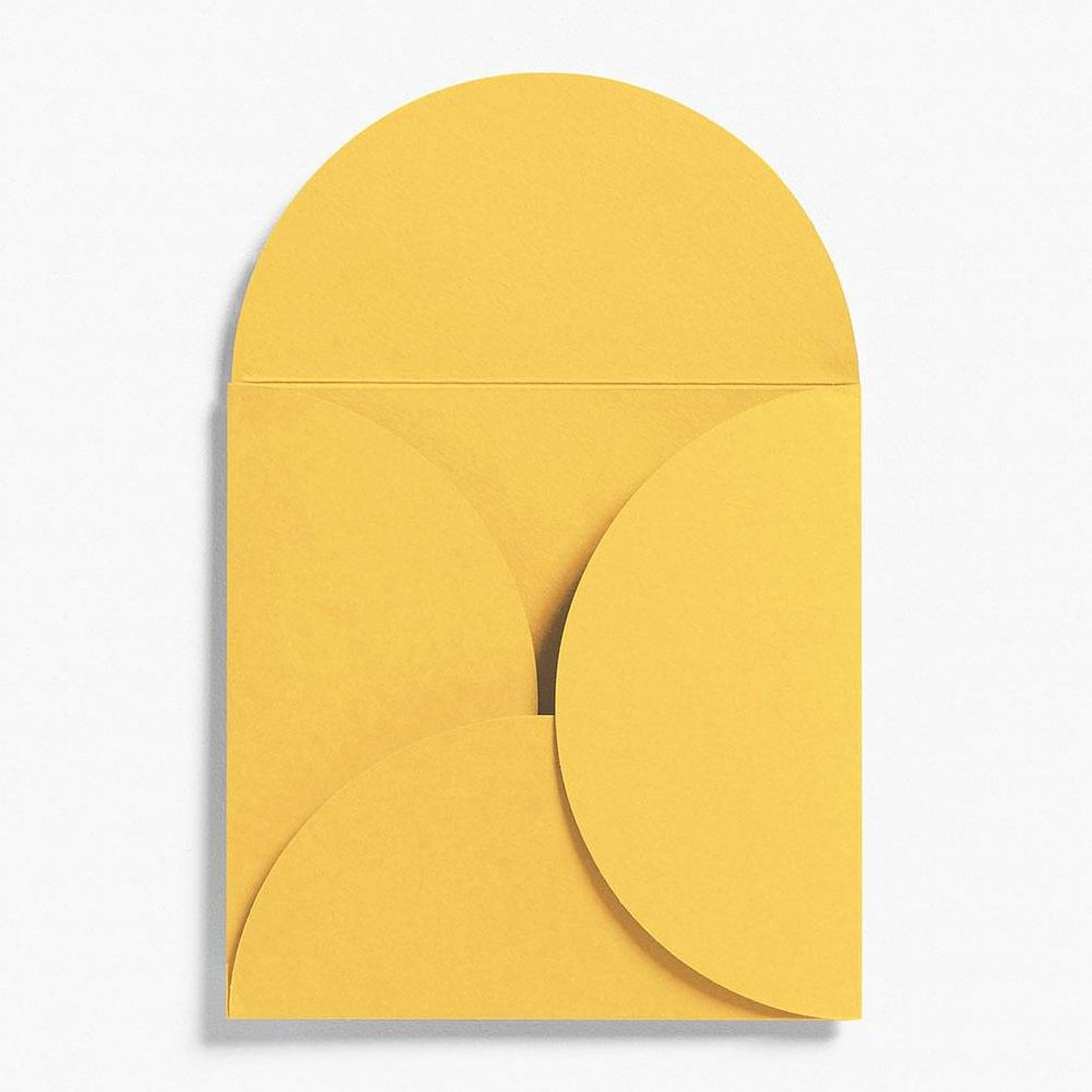 5.25" Square Curry Petal Envelopes - Image 3