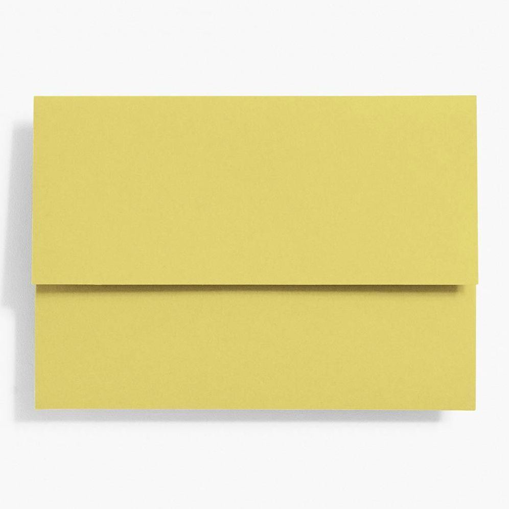 Alternative view of A7 Chartreuse Folder Enclosures