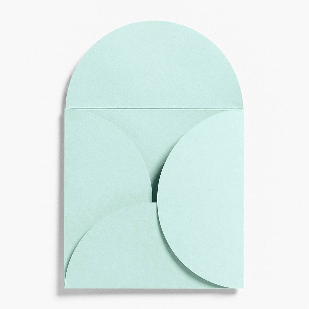 Alternative view of 5.25" Square Pool Petal Envelopes