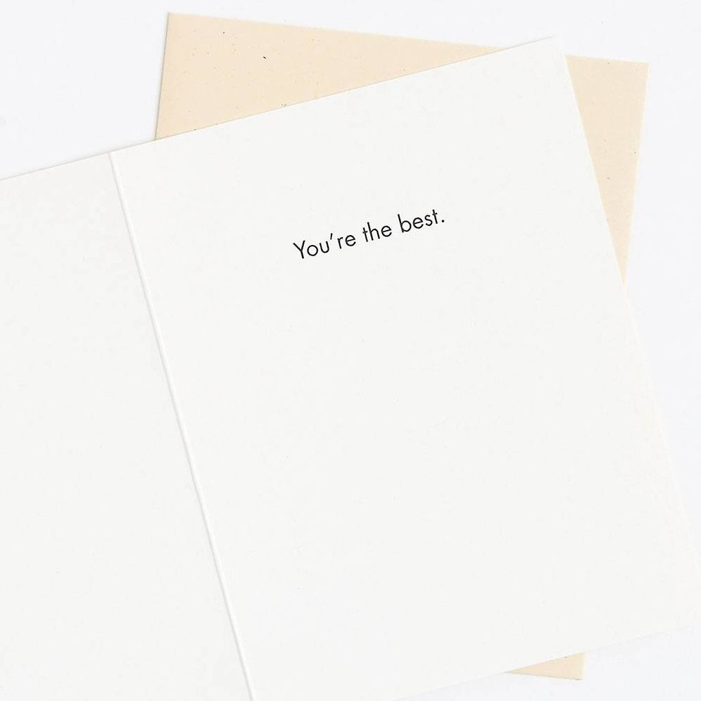 Striped Administrative Professionals Thank You Card - Image 2