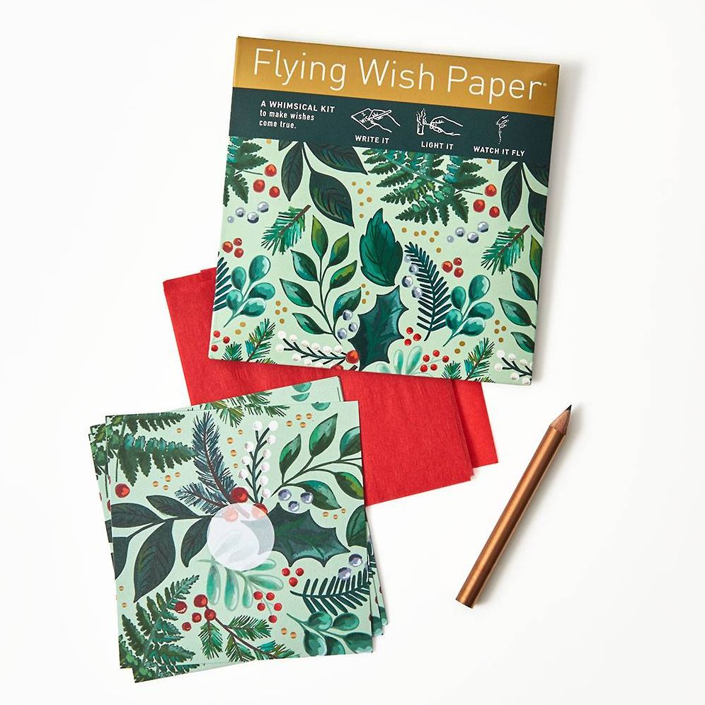 Holly Print Flying Wish Paper - Image 2
