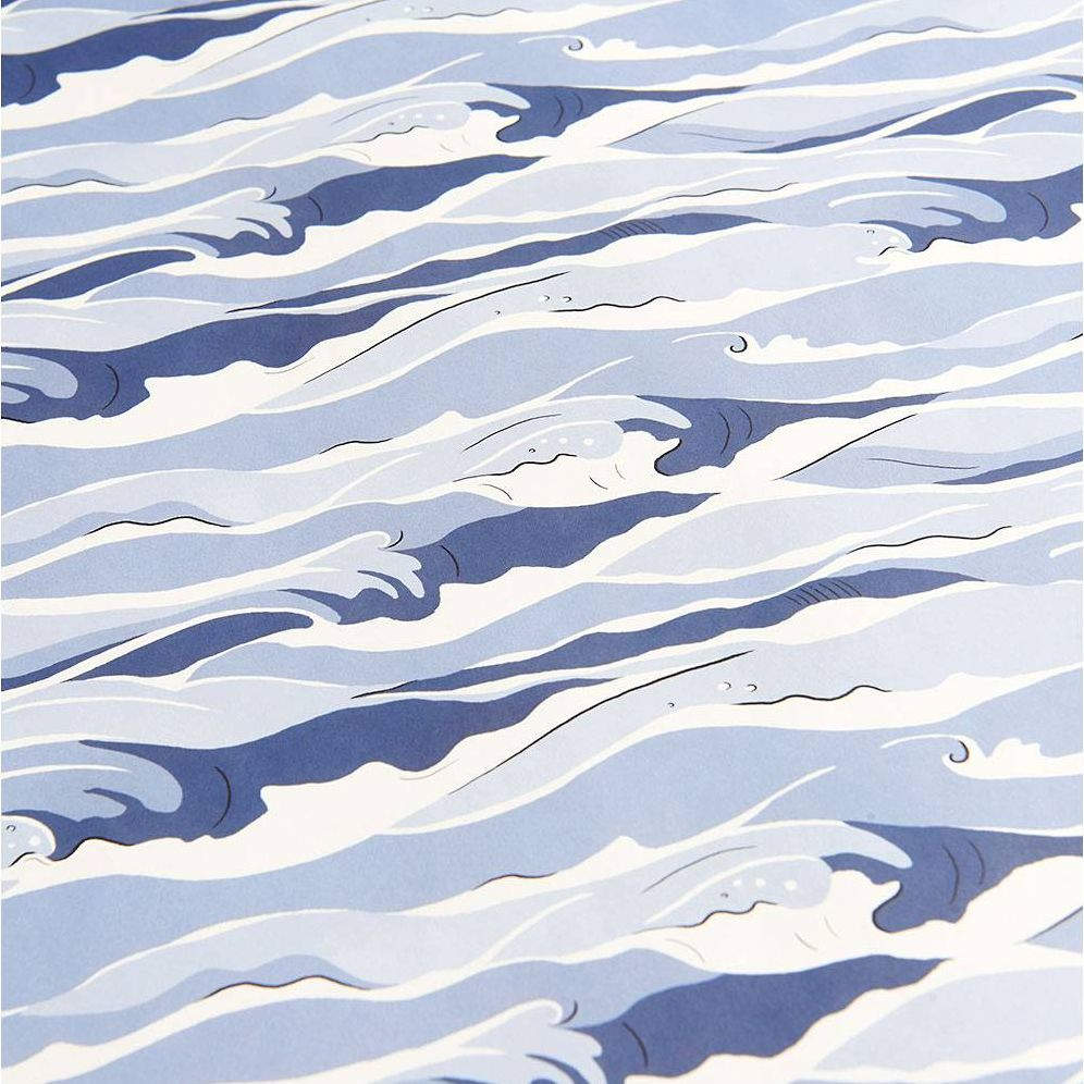 Alternative view of Blue Waves Flat Wrap