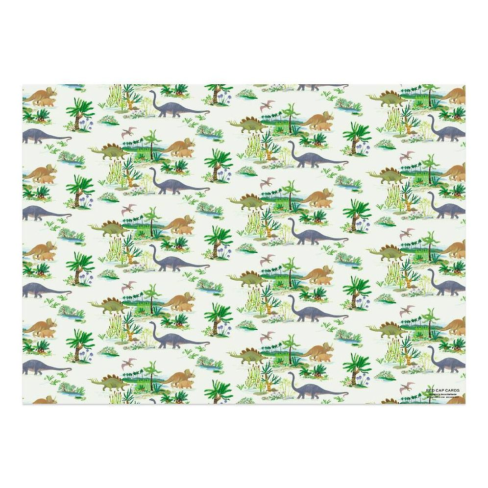 Alternative view of Dinosaur Flat Wrap