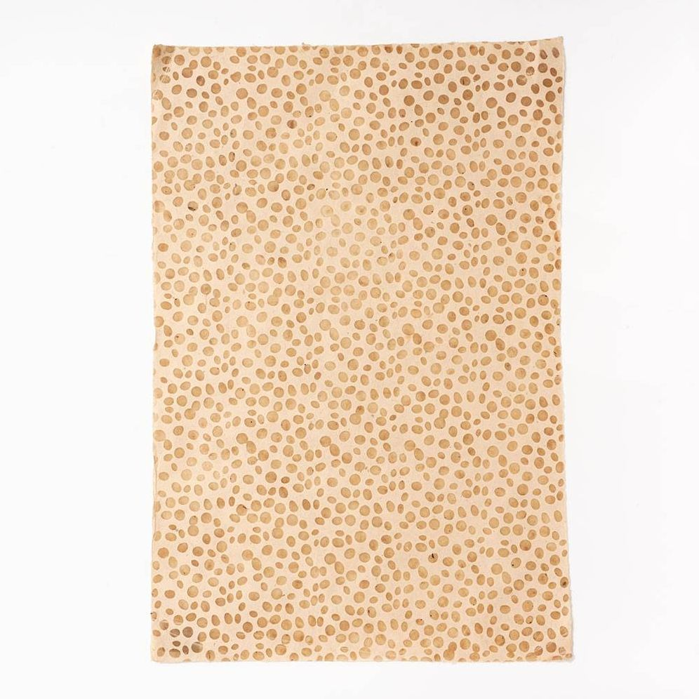 Alternative view of Translucent Pebbles on Cream Handmade Paper