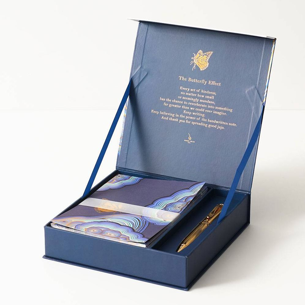 Alternative view of The Butterfly Effect Luxury Stationery Set