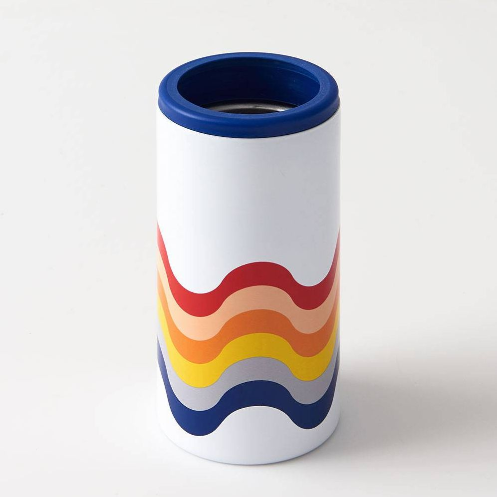 Rainbow Stainless Steel Can Cooler - Image 2