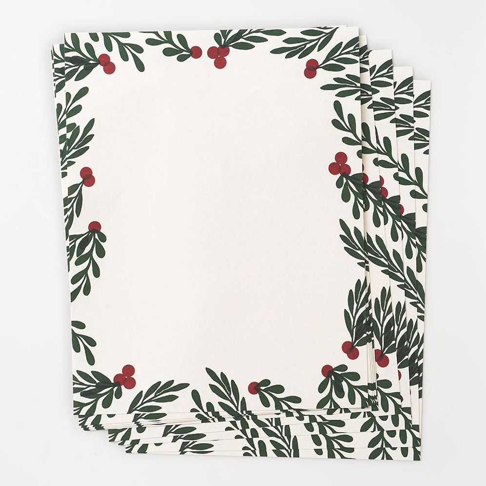 Holly Berry Paper 8.5" x 11" - Image 2