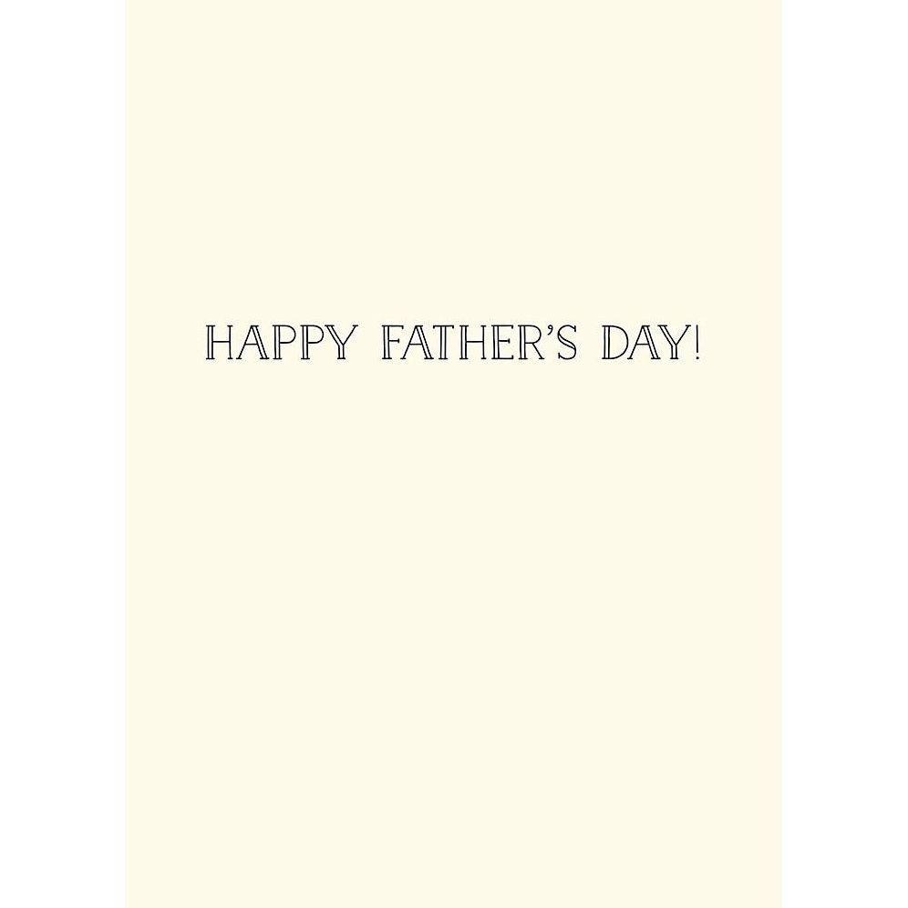 Alternative view of Strong Fathers Strong Daughters Father's Day Card