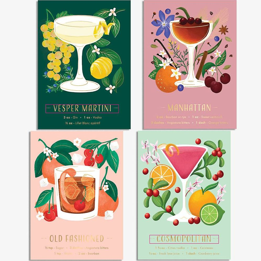 Alternative view of Cocktail Stationery Set