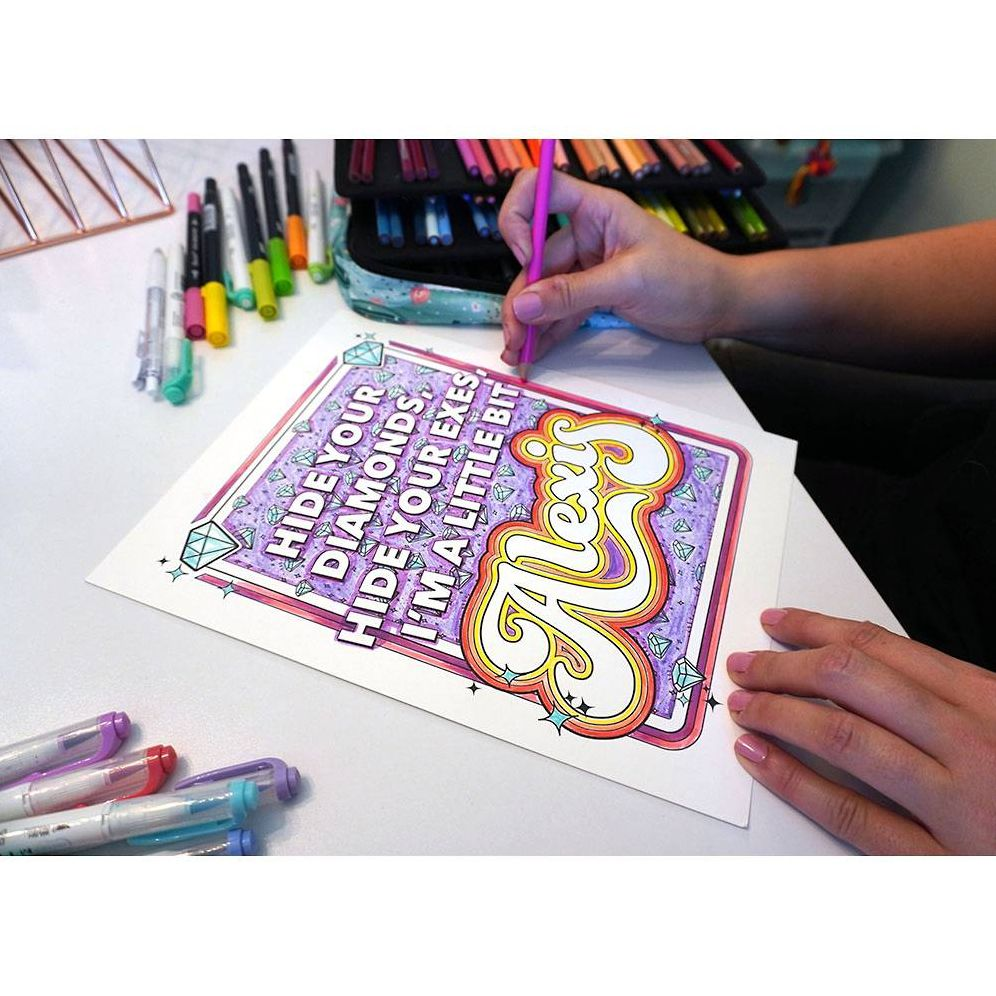 Alternative view of A Very Schitty Coloring Book