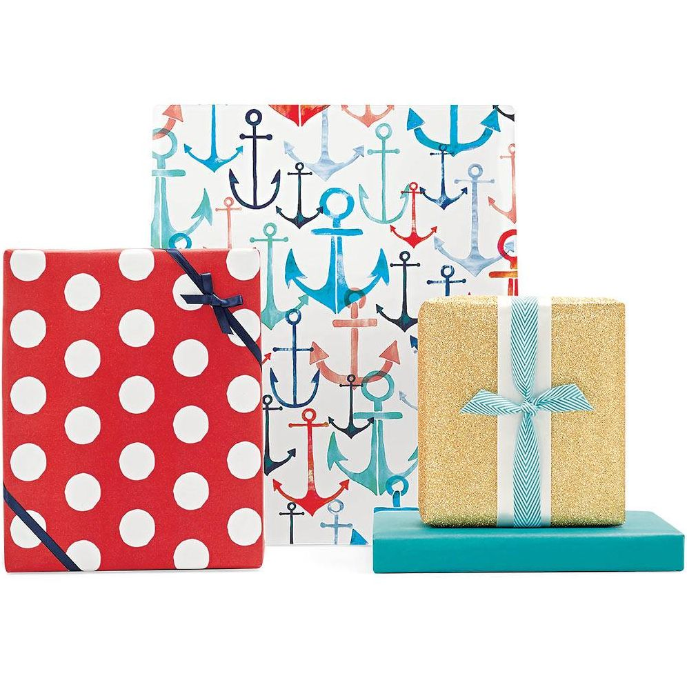 Alternative view of Gold Glitter Wrapping Paper