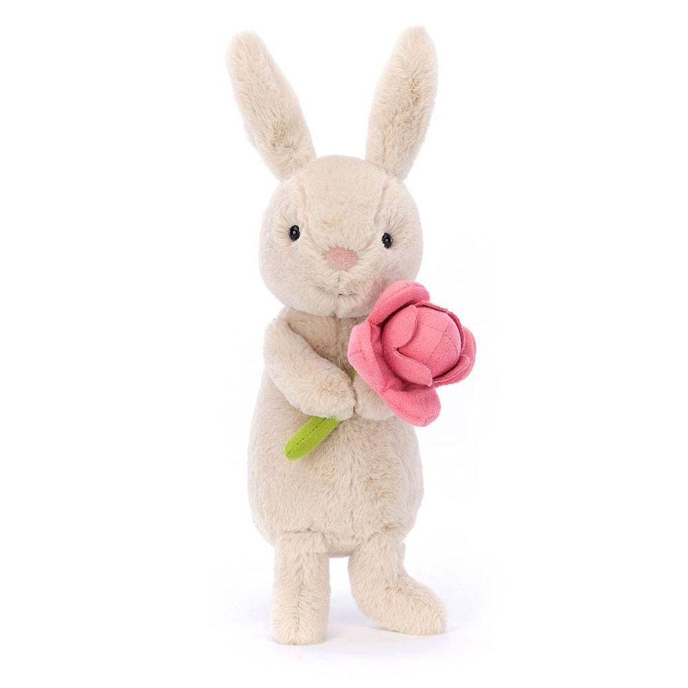 Alternative view of Bonnie Bunny Peony Plush - In Store Exclusive