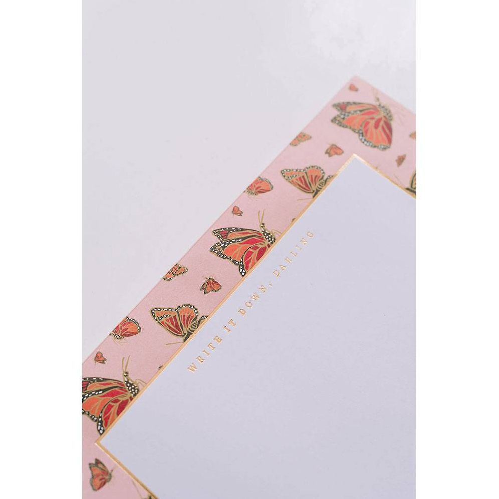 Alternative view of Monarch Butterflies Notepad