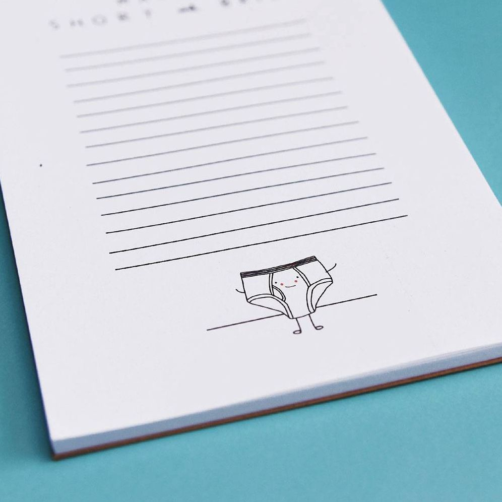 Alternative view of Short & Brief Notepad