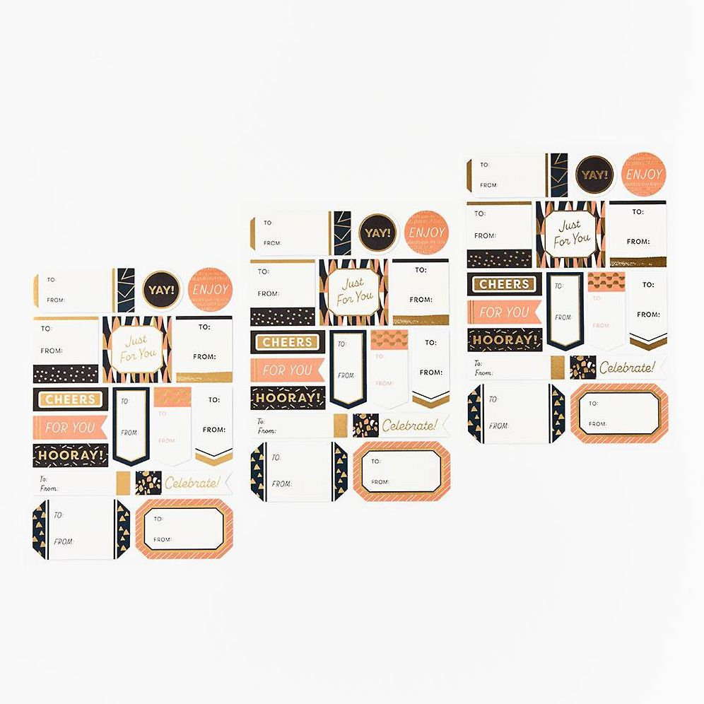 Alternative view of Fancy Foil Gift Labels