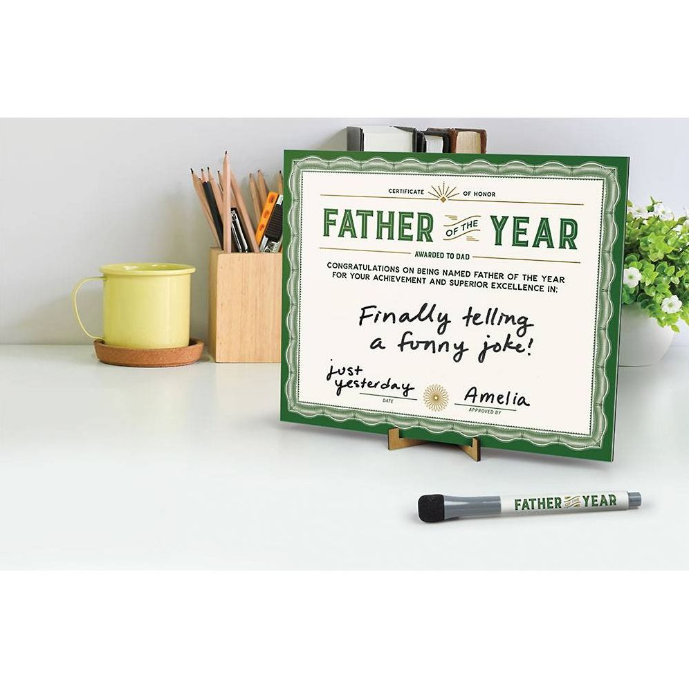 Father Of The Year Dry Erase Board - Image 4