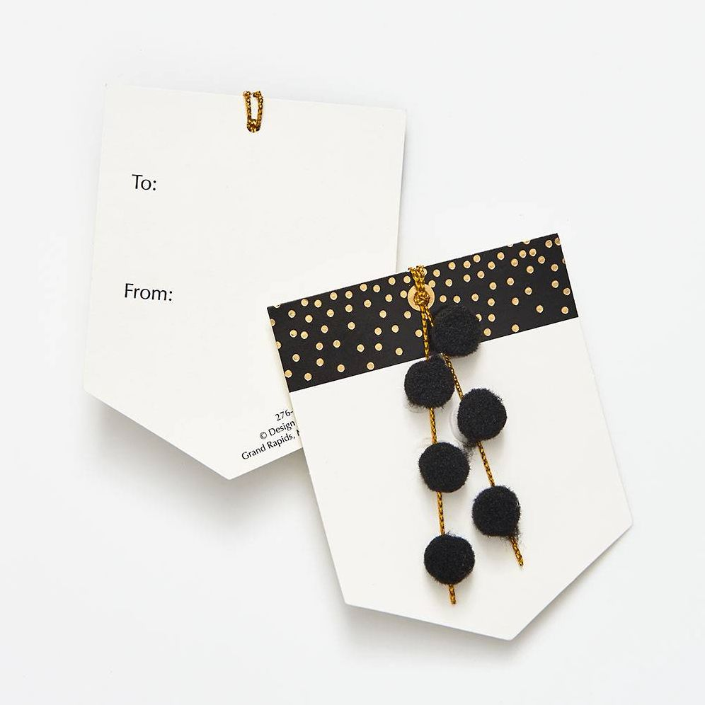 Alternative view of Sophisticated Pom Gift Tags