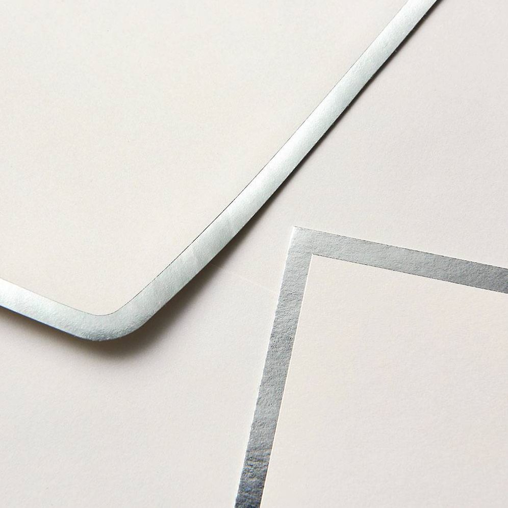 Jeremiah Brent Silver Border Stationery Set - Image 9