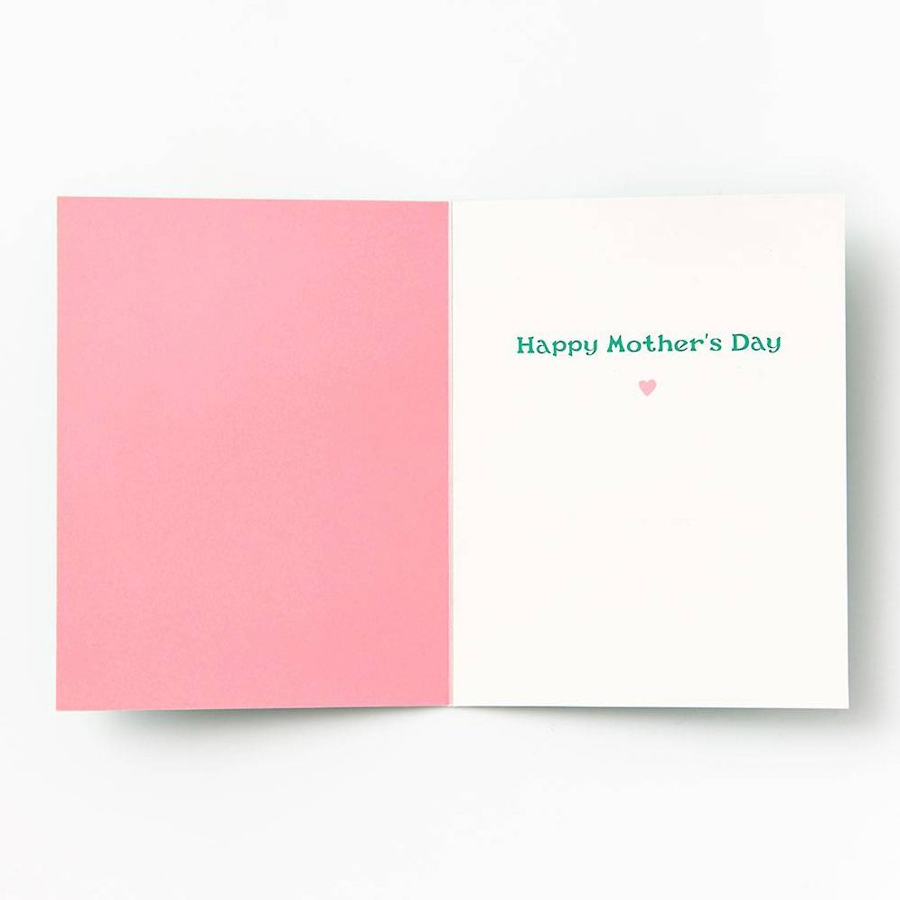 Alternative view of Puggin' Mom Mother's Day Card
