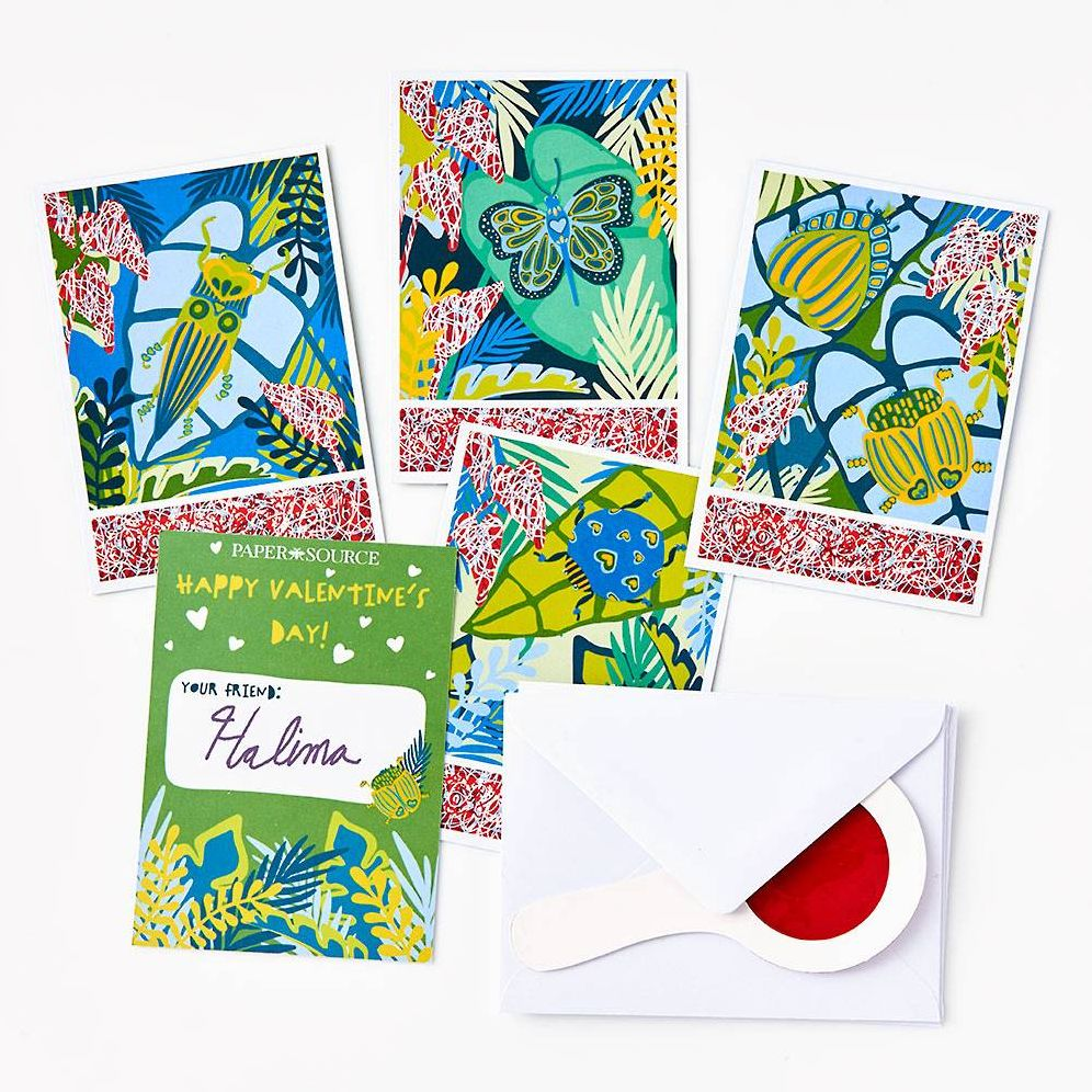 Alternative view of Bug Search Classroom Valentine Card Set