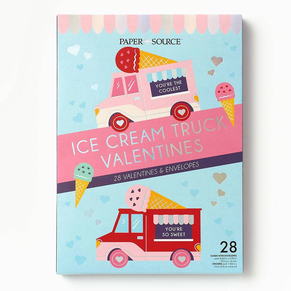 Ice Cream Trucks Classroom Valentine Card Set - Image 4