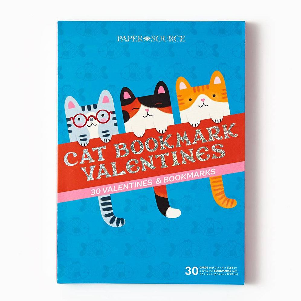 Cat Bookmarks Classroom Valentine Card Set - Image 4