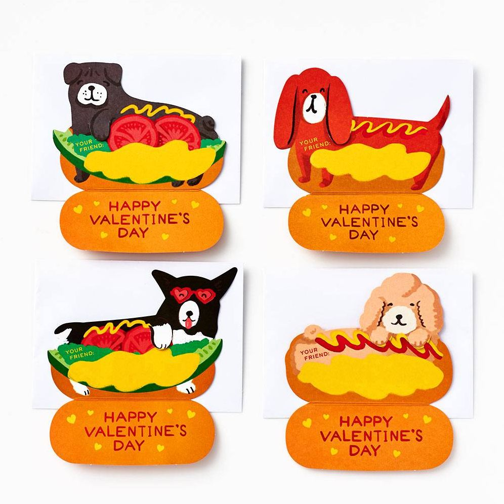 Hot Dogs Classroom Valentine CardSet - Image 5
