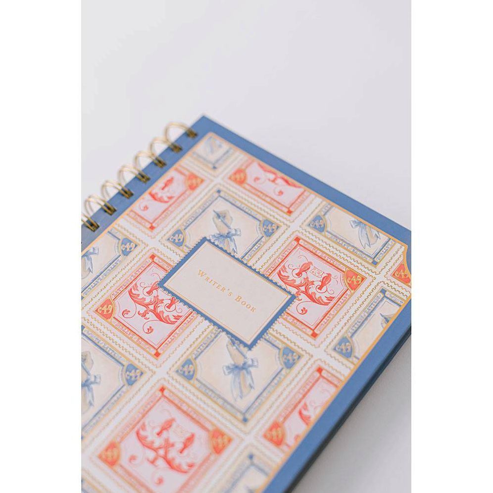Stamp Pattern Writer's Spiral Notebook - Image 9