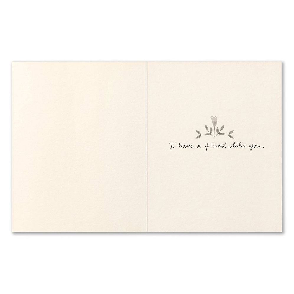 Alternative view of Wonderful Feelings Friendship Card