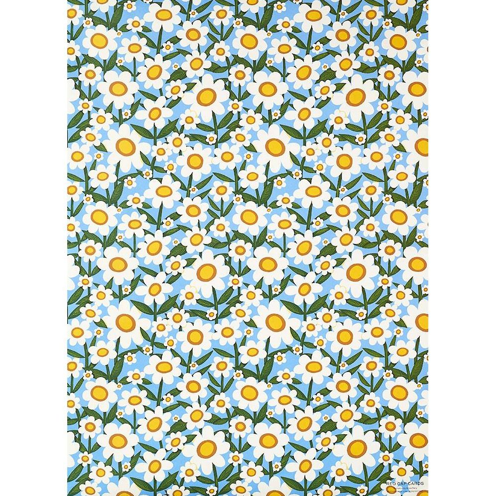 Alternative view of Seventies Daisy Flat Wrap