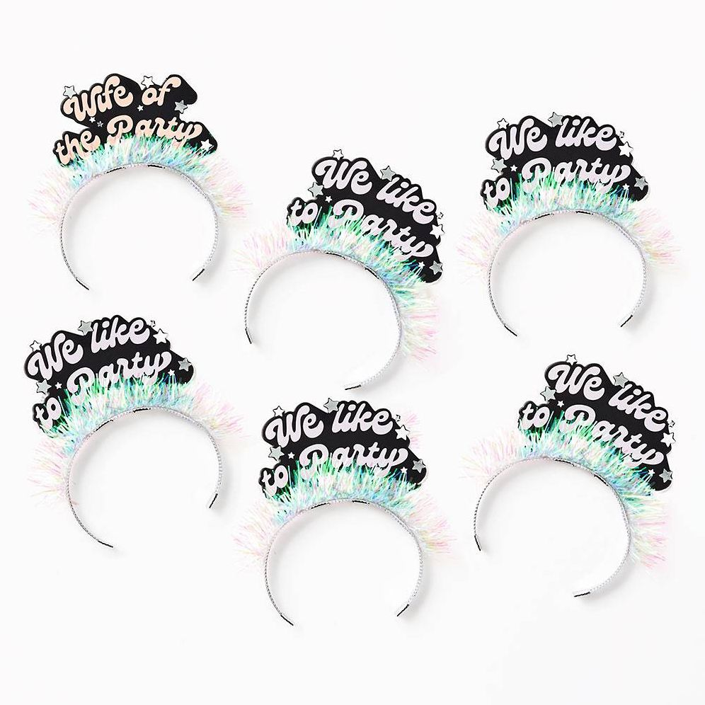Alternative view of We Like To Party Bachelorette Party Headbands